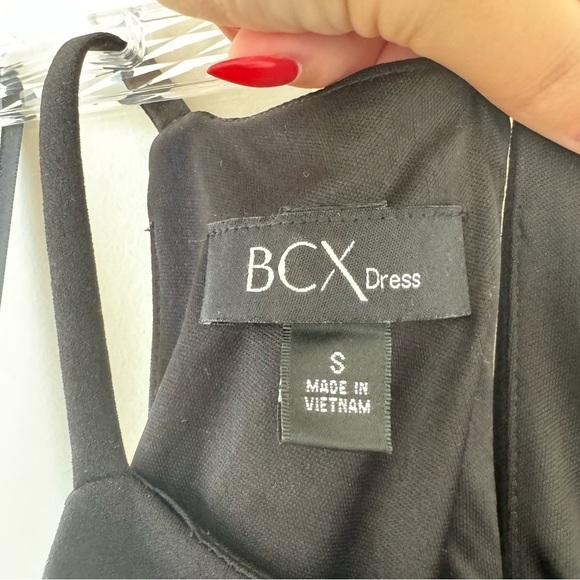 BCX Faux Wrap Bodycon Mini Dress small - Picture 3 of 3